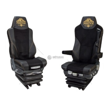 Autopotah sedačky MAN TGX TGS OD 2007 PRESTIGE MTX 34/CZARNY/PRESTIGE