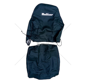 Autopotah sedačky Multicar M25 s logem - šedočerná