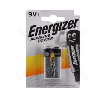 BATERIA 6LR61 9V ENERGIZER ALKALINE AMTRA 39-005