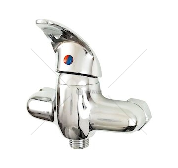 Baterie sprchová, rozteč 100mm, bez hadice a sprchové hlavice, kartuš 35mm VIKING