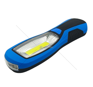 Baterka pracovní 3W COB + 1LED na magnet a háček