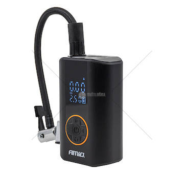 Bezdrátový vzduchový kompresor LED 40W USB-C ACOMP-25 AMiO-04414