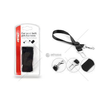 Bezpečnostní pás pro psa do auta AMiO-02232