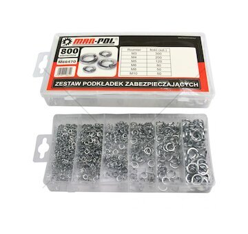 Bezpečnostní podložka-pérovka, sada 800ks MAR-POL