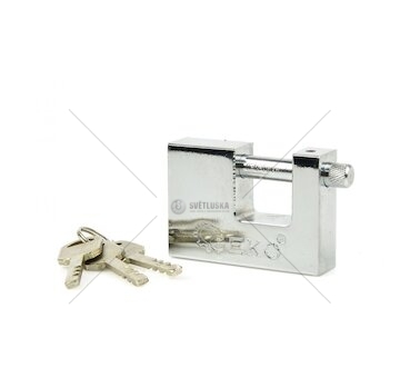 Bezpečnostní visací zámek 70mm GEKO