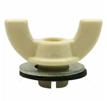 Bílá matice filtru křídlová - woodgate | 7901-1287.1