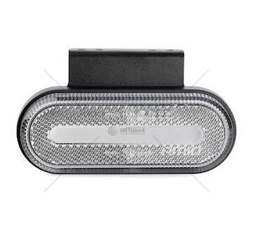 Bílé oválné obrysové světlo LED - OM-01-W