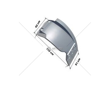 Blatník kabiny MB ACTROS MP1-2 - zadní pravý OTP MR3430