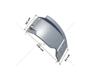 Blatník kabiny MB ACTROS MP1,MP2 LAMIRO 1890-37