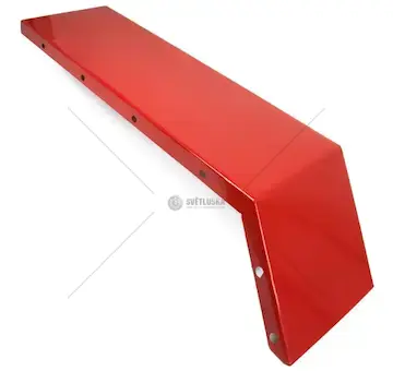 Blatník levý červený na mtz | 80-8404011-B