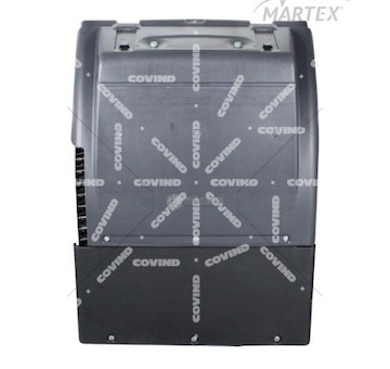 Blatník MAN TGX/TGS/TGA pravý/levý zadní část s zástěrkou ANTI-SPRAY, výška 310mm COVIND COV/TGX/534