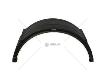 Blatník návěsu - zadní plastový s bílým pásem NNS-DK4175