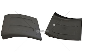 Blatník plastový zadní 660*625MM TANGDE TD07-63-008