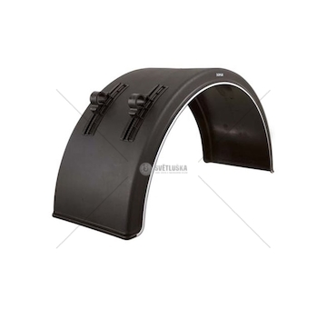Blatník plastový zadní s držáky 670MM DOMAR DK2685