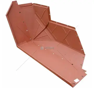 Blatník pravý úzký bez čalounění pro z8011, 57cm | 80.368.270