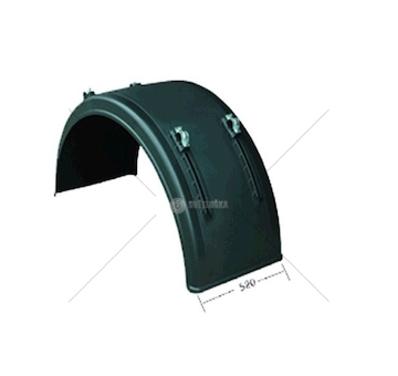 Blatník zadní plast 1270*520MM TANGDE TD07-63-017