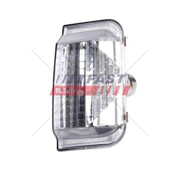 Blikač do zrcátka levý bílý ft87320