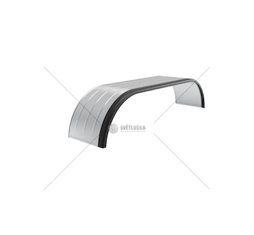 BLOTNIK ALUMINIOWY TYLNY 2-OSIE  DK7215