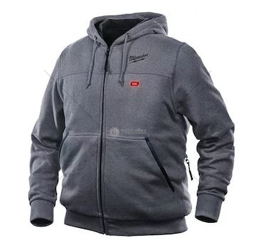BLUZA POGRZEWANA XXL GREY C8546 4933464356