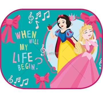 Boční clony 2 ks 44 * 35cm PRINCESS