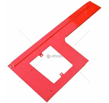 Bočnice levá (pro 3.válec) - červený komaxit | 6211-5301.1