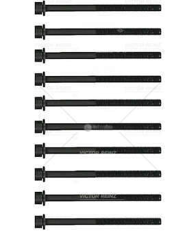 Bolt Kit, cylinder head ASX 1.8/L200 2.4/LANCER VIII 1.8 Victor Reinz