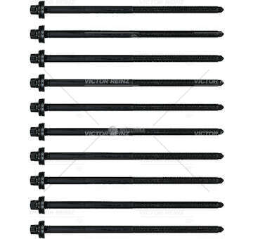 Bolt Kit, cylinder head FREELANDER 2.0 DI M11X225X1,5 (10X) Victor Reinz