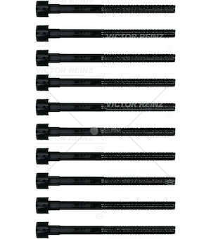 Bolt Kit, cylinder head H4J - MEGANE III/SCENIC III M10X1,5 Victor Reinz