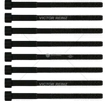Bolt Kit, cylinder head I10/I20/I30 1.0 G3LA/G3LC/B3LA Victor Reinz