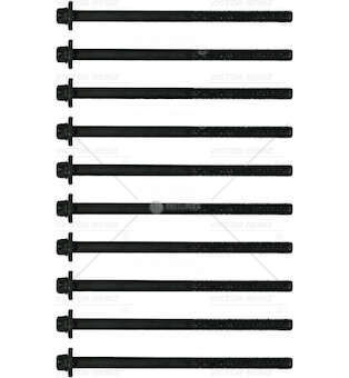 Bolt Kit, cylinder head N47 D20 A/B/C - N47S D20D S.VITI Victor Reinz
