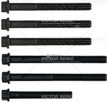 Bolt Kit, cylinder head OM 401/421->404/424-OM 407/447 X 1 TESTA Victor Reinz