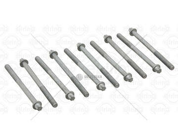 Bolt Kit, cylinder head S.VITI ASTRA F 1.4/1.6 - CORSA1.2/1.2S M10X1 Elring