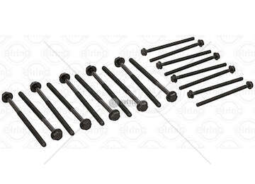 Bolt Kit, cylinder head S.VITI TRANSIT 2.4 TDCI - 2000-> (10+8) D0FA/ Elring
