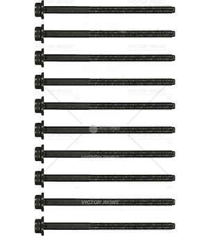 Bolt Kit, cylinder head Serie Bulloni Testa Cilindri Victor Reinz