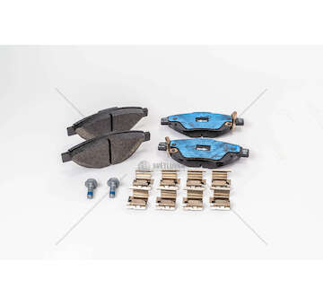 Brake Pad Set, disc brake 500L/CORSA D/CORSAVAN 1.3 D 2006-> FRONT Fiat