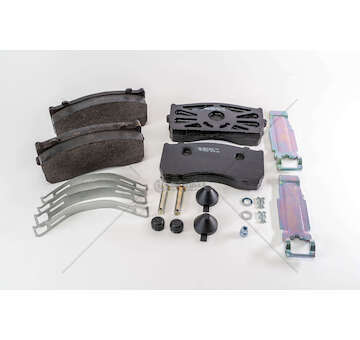 Brake Pad Set, disc brake ATEGO Valeo