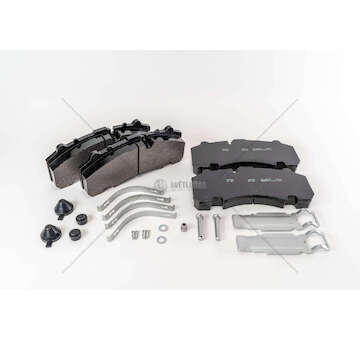 Brake Pad Set, disc brake BPW Knorr SN7 Valeo