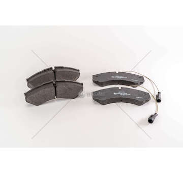 Brake Pad Set, disc brake DAILY 06/09>06/11 Valeo