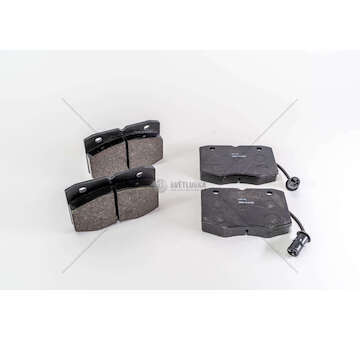 Brake Pad Set, disc brake DAILY Valeo