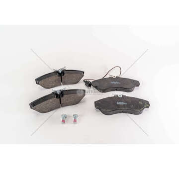 Brake Pad Set, disc brake DUCATO 1000 1400KG FRONT Valeo