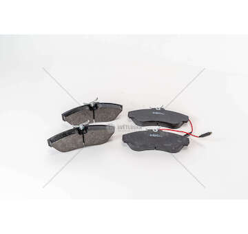 Brake Pad Set, disc brake JUMPER/BOXER/DUCATO >2001 Valeo