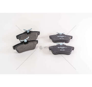 Brake Pad Set, disc brake JUMPY/EXPERT/SCUDO 1.6/2.0 HDI REAR Valeo