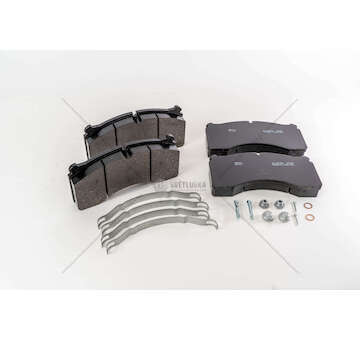 Brake Pad Set, disc brake MERITOR DX 195 Valeo