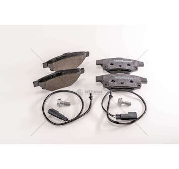 Brake Pad Set, disc brake OPTIPACK FOR LCV BRAKE PADS FORD TRANSIT Valeo