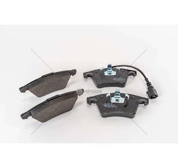 Brake Pad Set, disc brake TRANSPORTER T5 1.9 2003> FRONT Valeo