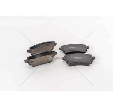 Brake Pad Set, disc brake TRANSPORTER V 2.0 TDI REAR Valeo