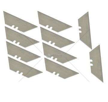 Břity lichoběžníkové, 10 ks, 33×60×19 mm, SK5 - GEKO