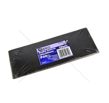 Brusná mřížka 10ks, 280x105mm, P40  GEKO