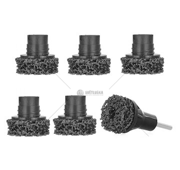 Brusné kotouče na náboje kol, sada 6ks GEKO