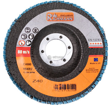 Brusný kotouč 125/80 CORONA 4607